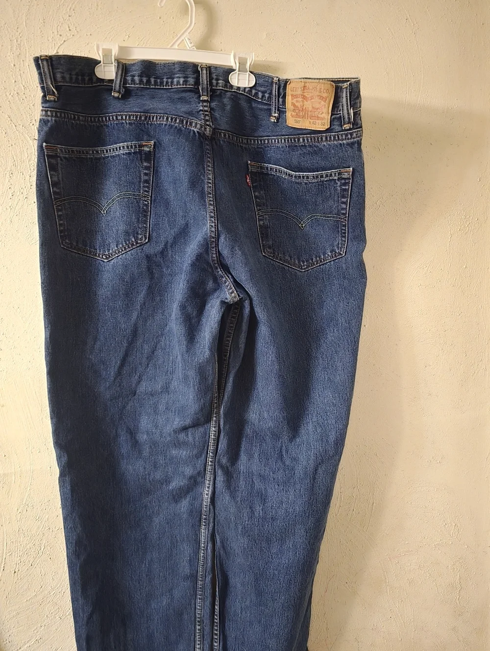 Levi's Men's Relaxed Straight Blue Denim Jeans